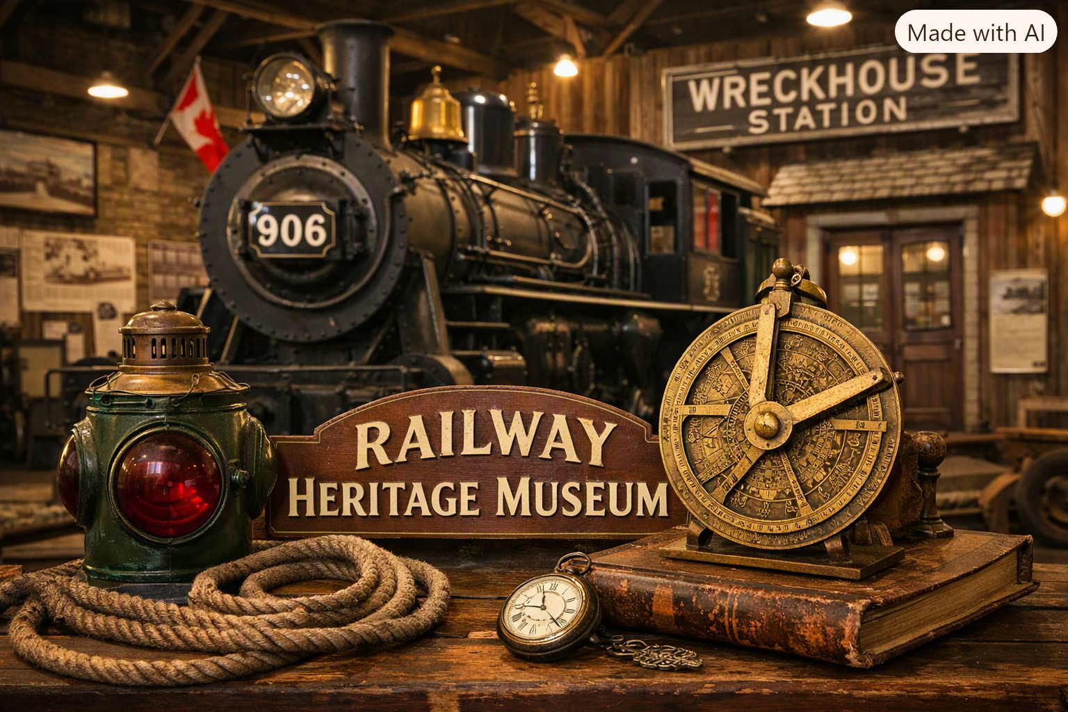 The Railway Heritage Museum proudly honours the legacy of Lauchie McDougall, the legendary “human wind gauge” whose remarkable ability to predict the fierce Wreckhouse winds helped protect travellers and save lives.